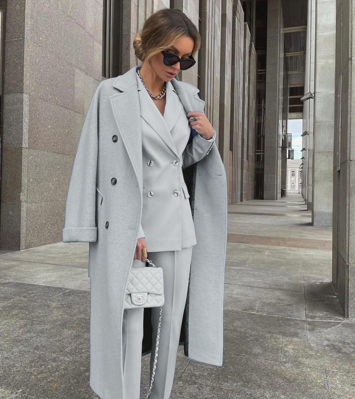 Coordinato cappotto e tailleur Made in Italy tutte le taglie disponibili