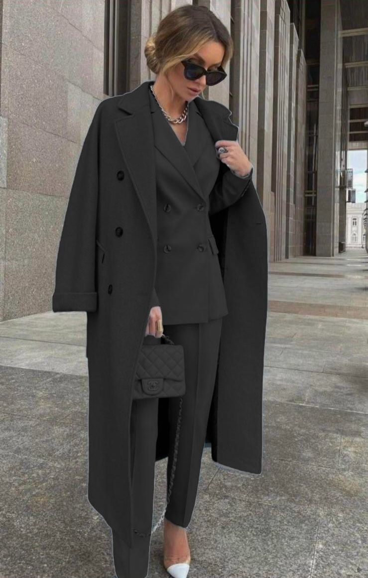 Coordinato cappotto e tailleur Made in Italy tutte le taglie disponibili