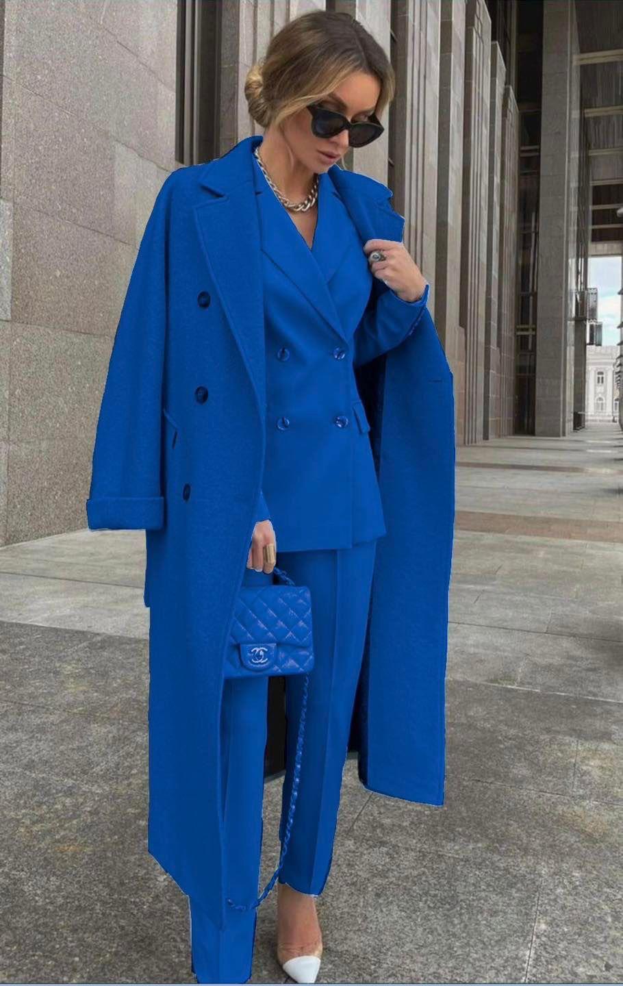 Coordinato cappotto e tailleur Made in Italy tutte le taglie disponibili
