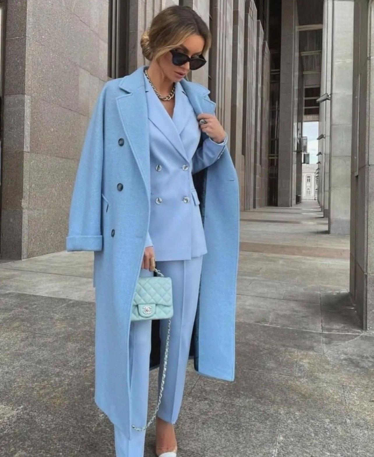 Coordinato cappotto e tailleur Made in Italy tutte le taglie disponibili