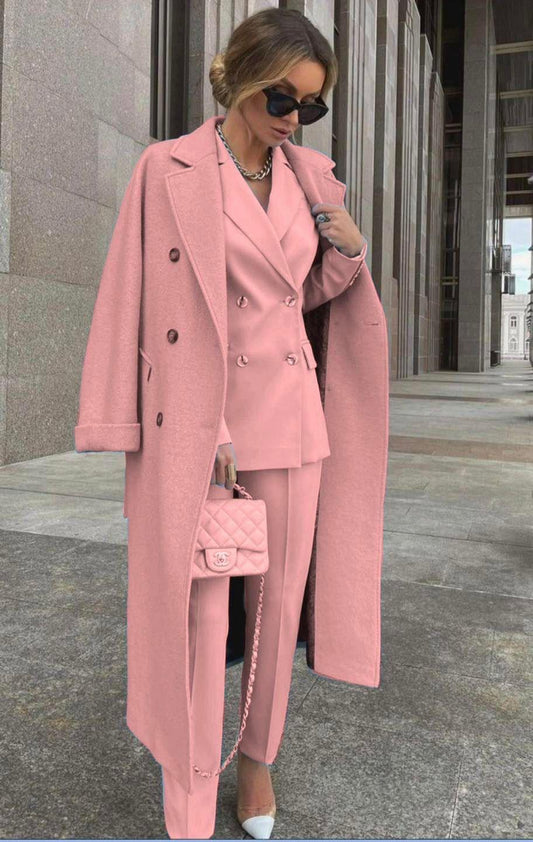 Coordinato cappotto e tailleur Made in Italy tutte le taglie disponibili