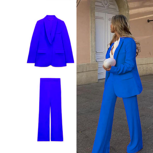 Set Tailleur zampa con camicia e borsa in omaggio tutte le taglie disponibili