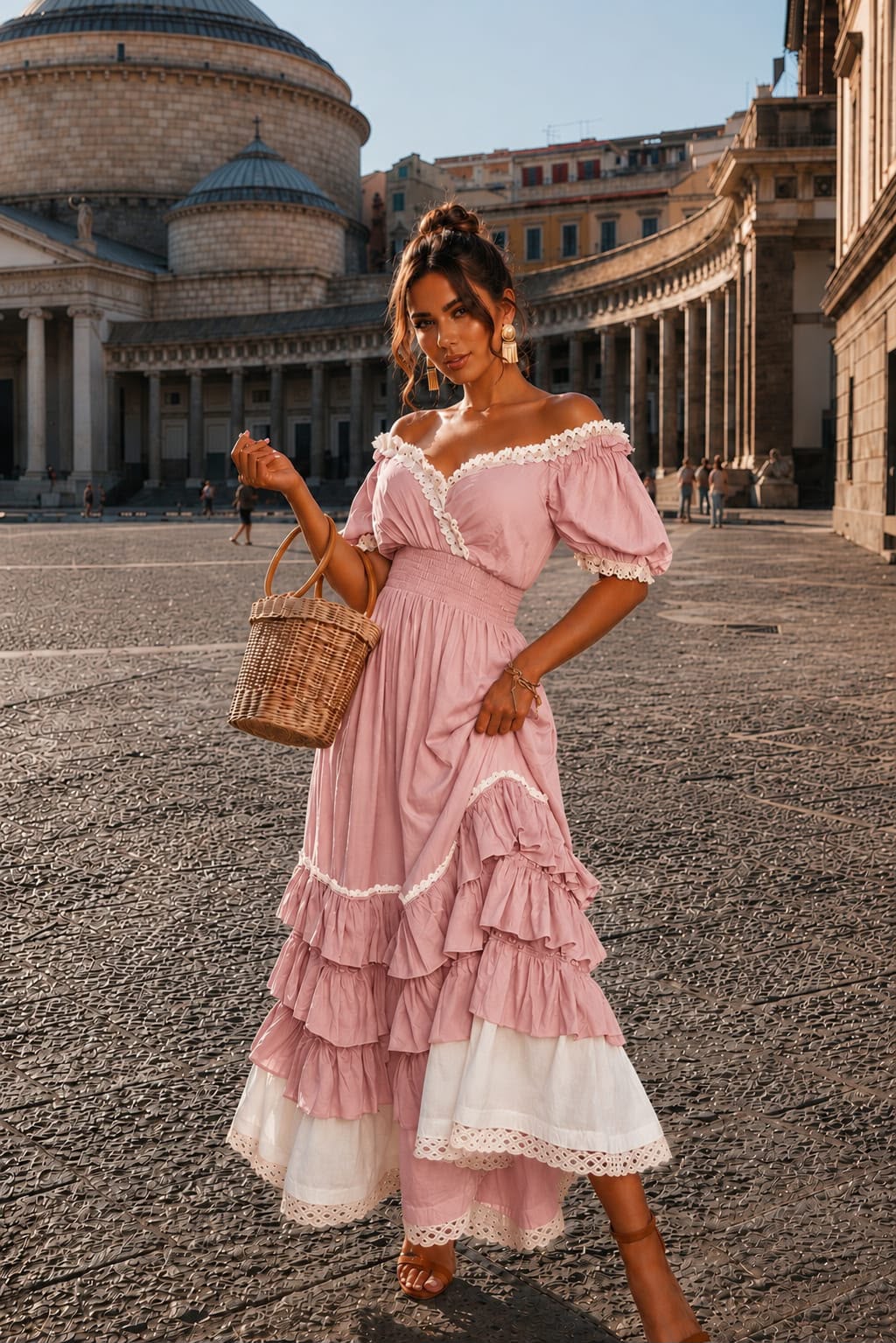 Abito Partenope made in italy tutte le taglie disponibili con borsa in omaggio