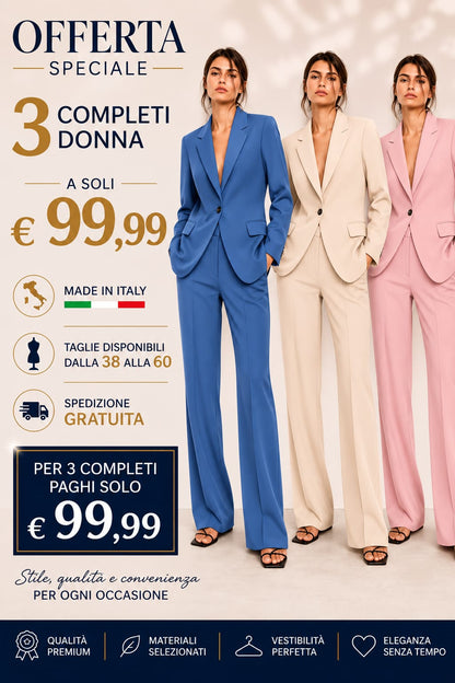 Set 3 Tailleur a un prezzo speciale