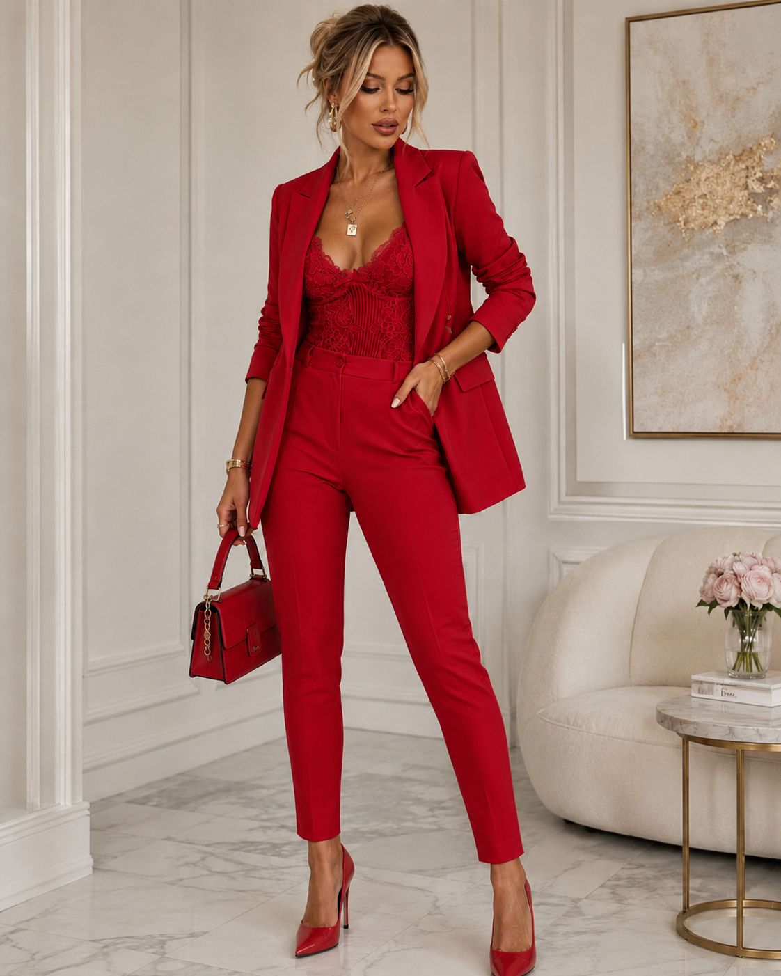 Tailleur Seren modello sigaretta